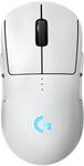 Logitech G PRO 2 LIGHTSPEED kabellose Gaming-Maus wei&szlig;