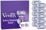 Gillette Venus Extra Smooth Swirl Rasierklingen 10 St&uuml;ck