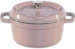 Staub La Cocotte 20 cm rund Gusseisen-Br&auml;ter kirschbl&uuml;te