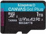 Kingston Canvas Go Plus SDCG4/1TBSP microSDXC Speicherkarte 1TB