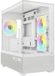 Sharkoon MK7 mATX PC-Geh&auml;use ARGB wei&szlig;