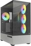 Sharkoon AK7 ATX PC-Geh&auml;use ARGB schwarz