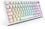 Sharkoon SKILLER SGK55W Tastatur DE-Layout Linear wei&szlig;