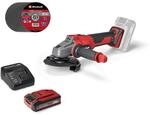 Einhell Professional AXXIO 18/125 Akku-Winkelschleifer 18V rot/schwarz