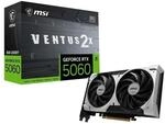 MSI GeForce RTX 5060 Ventus 2X OC V1 8GB Grafikkarte