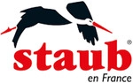 Staub Chistera Gusseisen Br&auml;ter rund 28cm 3,7l kirschrot