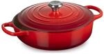 Le Creuset Signature Gourmet-Br&auml;ter 30 cm kirschrot