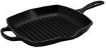Le Creuset Signature quadratisch 26 cm Grillpfanne Gusseisen schwarz