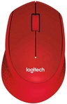 Logitech M330 Silent Plus Maus rot