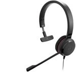 Jabra Evolve 30 UC Mono Headset 3,5 mm Klinke schwarz