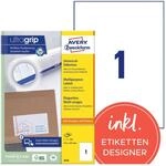 Avery Zweckform, Labels Avery 210 x 297mm, A4 (3478)