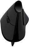 LogiLink ID0158 Ergonomische Vertikal-Maus USB schwarz