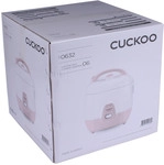 Cuckoo CR-0632 Reiskocher wei&szlig;/rosa