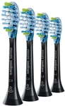 Philips Sonicare HX9044/33 C3 PlaqueDefense Schallzahnb&uuml;rstenk&ouml;pfe schwarz 4er