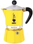 Bialetti Rainbow 4982 Espressokocher 3 Tassen gelb