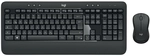 Logitech MK540 Kabelloses Tastatur-Maus-Set schwarz