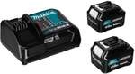 Makita Energy Kit 197641-2 2x BL1041B + DC10SB