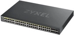 Zyxel GS192048HPV2 Nebula Gigabit Ethernet Smart-Managed PoE+ Switch mit 48...
