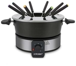Cloer 6679 Fondue-Set (Aluminium Topf, 8 Gabeln)