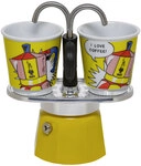 Bialetti Mini Express Kaffeekanne gelb