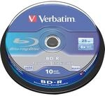 Verbatim BD-R 25GB Rohlinge 10er-Spindel