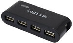 LogiLink UA0085 USB 2.0 Hub 4-Port schwarz