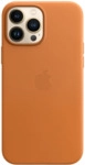 Apple iPhone 13 Pro Max Leder Case mit MagSafe goldbraun