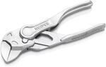 KNIPEX 86 04 100 Zangenschl&uuml;ssel XS 100 mm verchromt