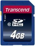 Transcend Premium SDHC 4GB Speicherkarte