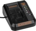 Black + Decker Power Connect BDC1A 14,4-18V Akku-Ladeger&auml;t