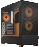 Fractal Design Pop Air RGB TG ATX PC-Geh&auml;use orange core