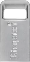 Kingston DataTraveler Micro USB 3.2 USB-Stick 256GB silber