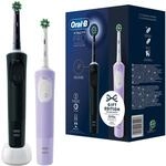 Oral-B Vitality Pro D103 Duo elektrische Zahnb&uuml;rste black/lilac violet