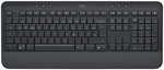 Logitech Signature K650 Comfort kabellose Tastatur mit Handballenauflage grau