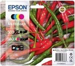 Epson 503XL/503 Tintenpatronen Multipack 4-farbig XL