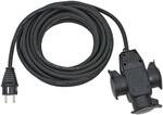 Brennenstuhl Baustellen-Verl&auml;ngerungskabel 3-fach IP44 10m