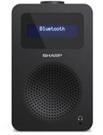 Sharp DR-430 Digitalradio schwarz