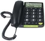 Doro PhoneEasy 312cs schwarz schnurgebundenes Telefon