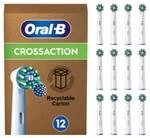 Oral-B Pro CrossAction Aufsteckb&uuml;rsten 12 St&uuml;ck wei&szlig;