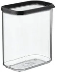 MEPAL Vorratsdose MODULA 1,5 Liter transparent schwarz