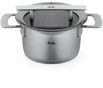 FISSLER Serie PHI COLLECTION Fleischtopf 16 cm 1,9 Liter mit Glasdeckel