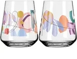 RITZENHOFF Wasserglas-Set Allround-Glas SOMMERRAUSCH 2er Set Inhalt je 500 ml