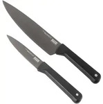 KUHN RIKON Messerserie ICED Allday-Messerset Kochmesser 20 cm + R&uuml;stmesser 9 cm