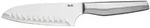 FISSLER Serie ESSENTIAL Santokumesser 12,4 cm mit Kullenschliff
