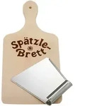 WEIS Sp&auml;tzlebrett aus Ahornholz mit Edelstahl-Schaber