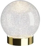 SOMPEX LED-Tischleuchte GLAMOR BAUBLE 15 cm gold Dekoleuchte mit beweglichem...