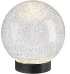SOMPEX LED-Tischleuchte GLAMOR BAUBLE 18 cm schwarz Dekoleuchte mit beweglichem...