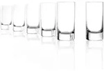 ST&Ouml;LZLE LAUSITZ Stamper Schnapsglas Shotglas NEW YORK BAR 55 ml Set mit 6 St&uuml;ck