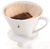 GEFU Porzellan Kaffeefilter SANDRO Größe 4 mit Stutzen