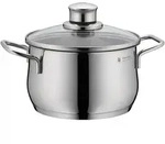 WMF Topfserie DIADEM PLUS Fleischtopf 16 cm 2,0 Liter mit Glasdeckel